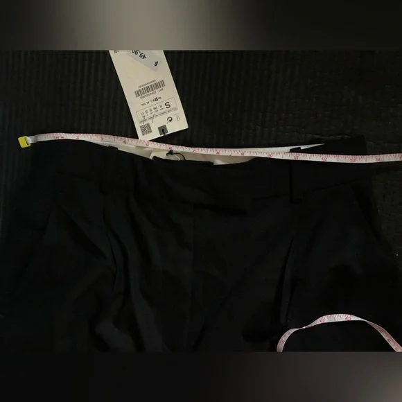 Zara Black straight leg trousers - Picture 6 of 8